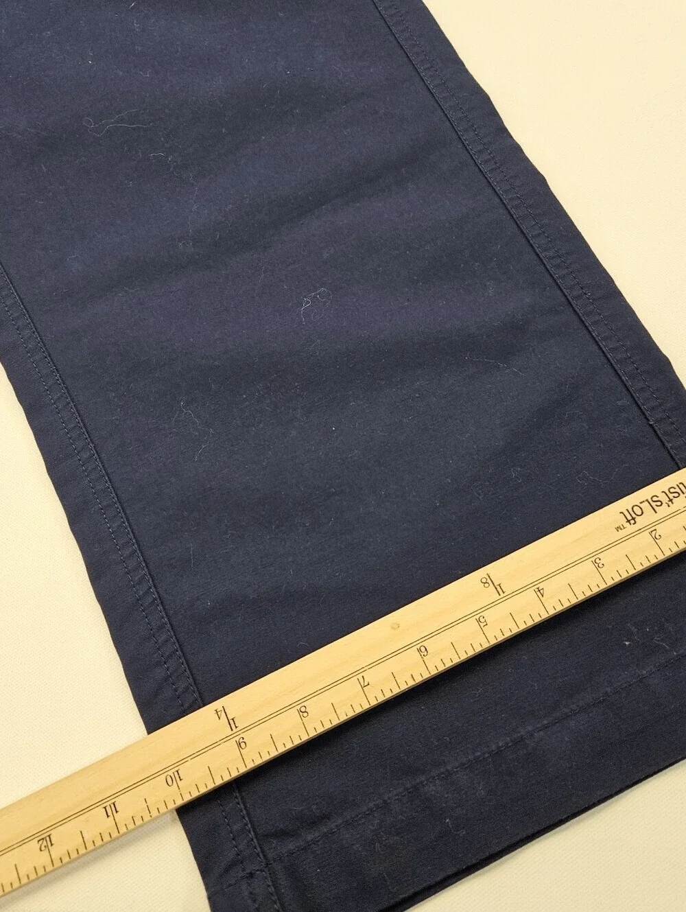 A. Tiziano Deep Navy Blue Pants Size 38 Men's 100% Cotton